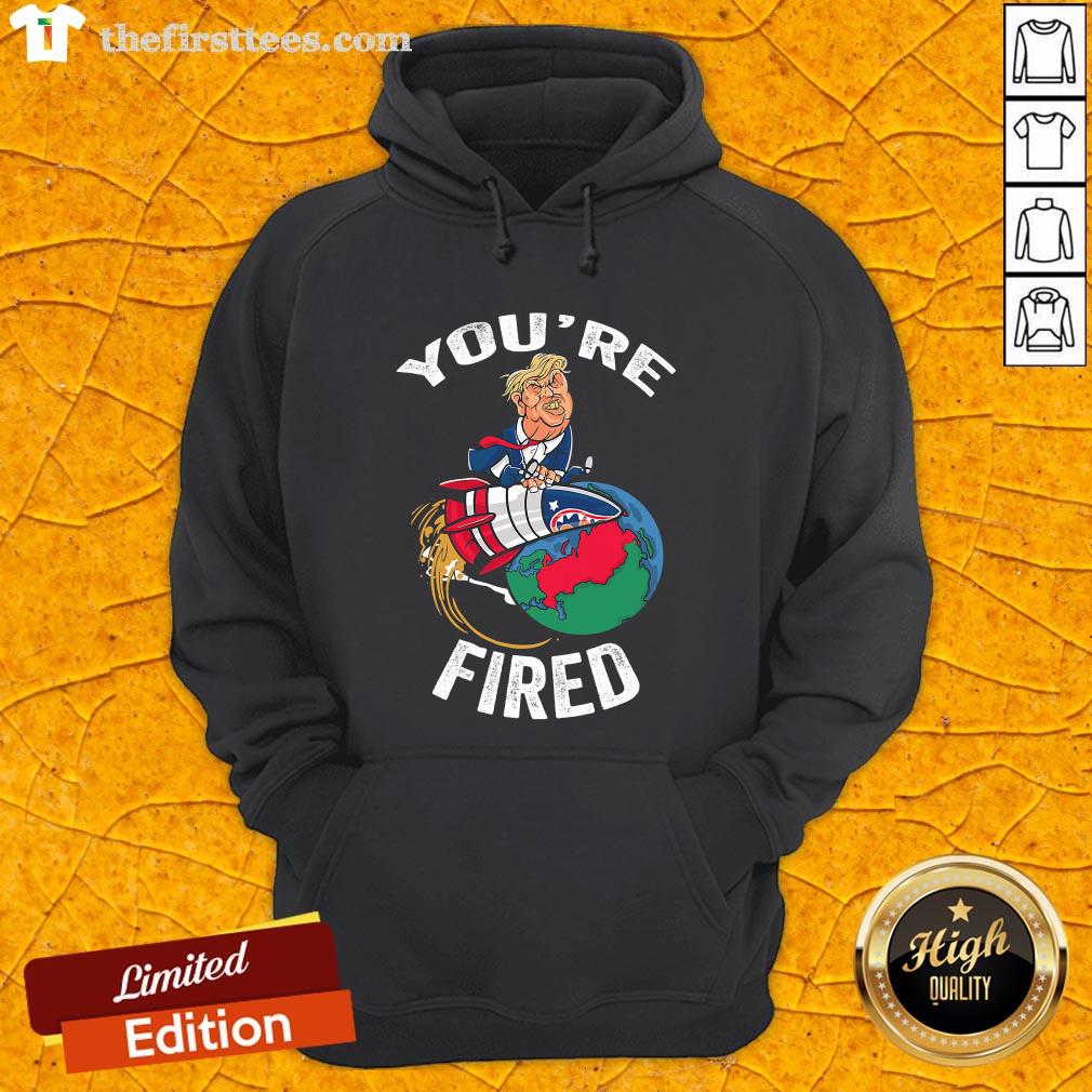 Top You’re Fired Trump Rocket Earth Shirt