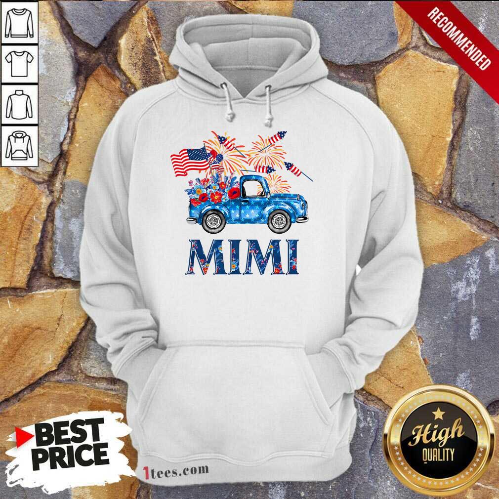 Truck Mimi 4th Of July American Flag Shirt
