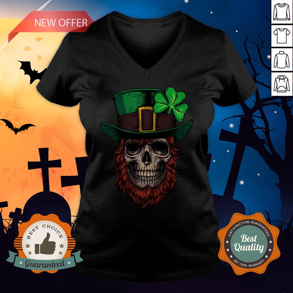 Saint Patrick's Skull Man Day Of Dead Muertos Shirt