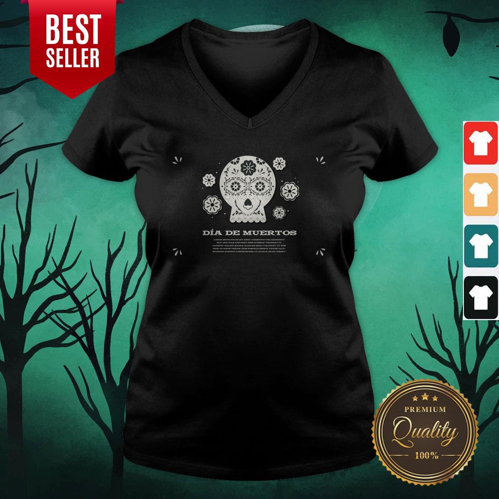 Sugar Skull Simple Day Dead Dia De Muertos Vintage Shirt