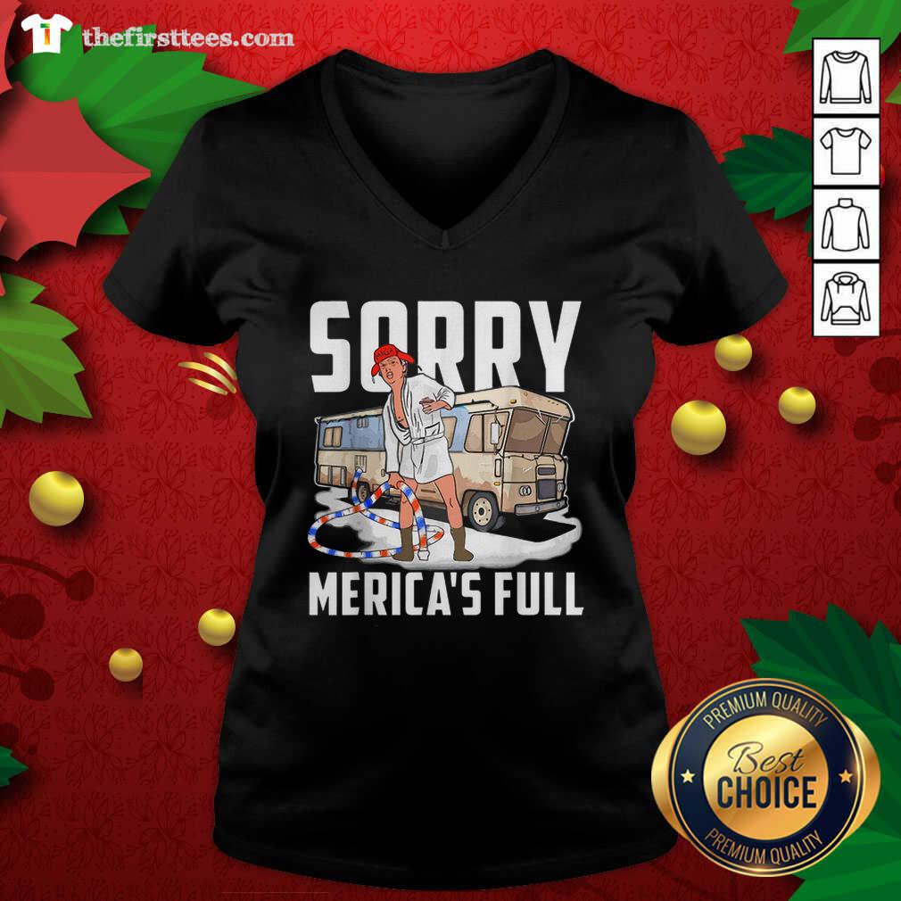 Funny Sorry Merica’s Full Trump Parody Of Shitter’s Full Shirt