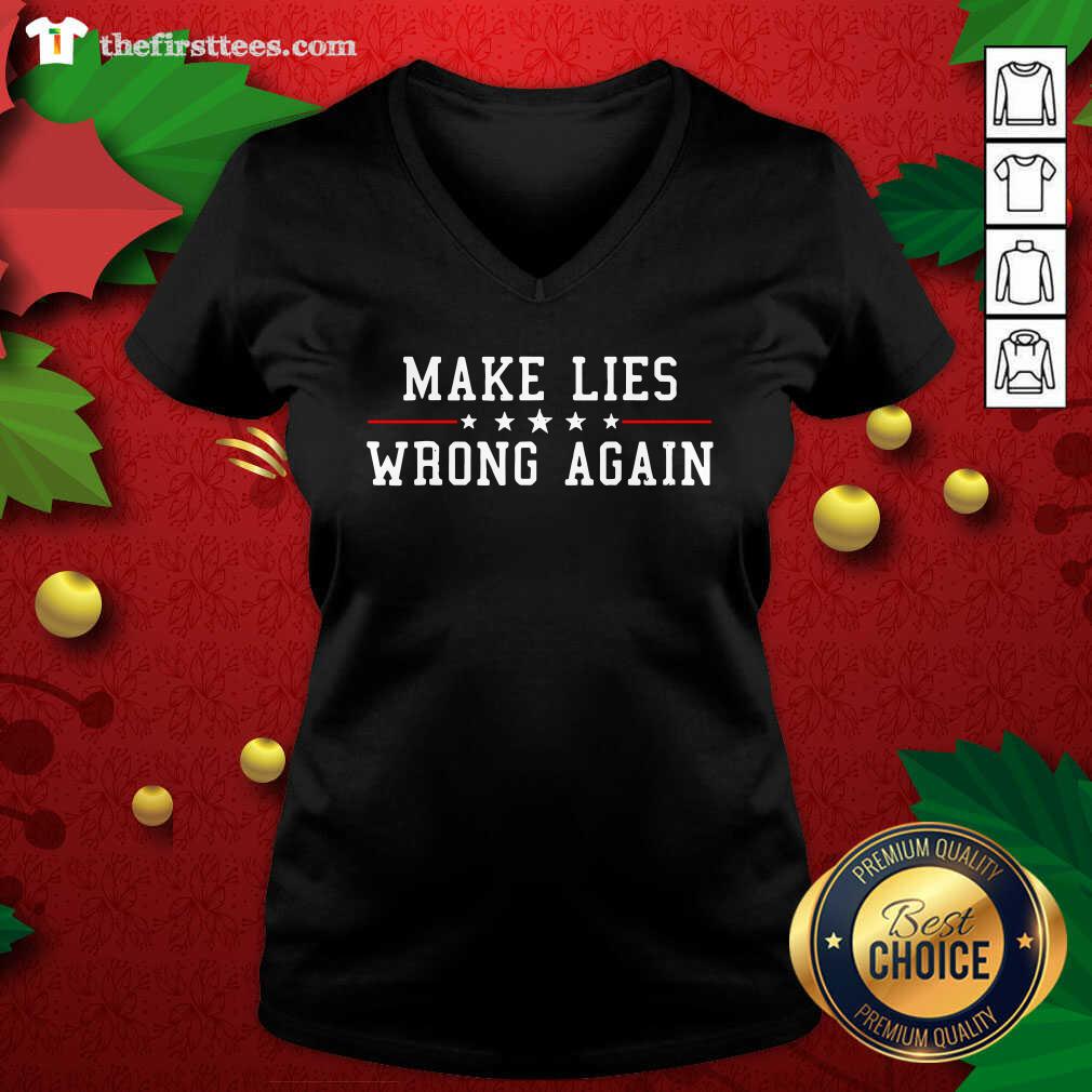 Official Make Life Wrong Again Stars Election Shirt
