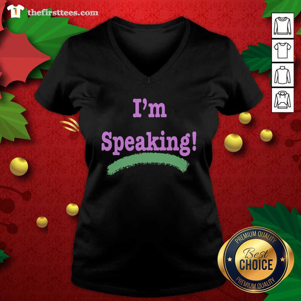 Cute I’m Speaking Kamala Harris President Election Shirt