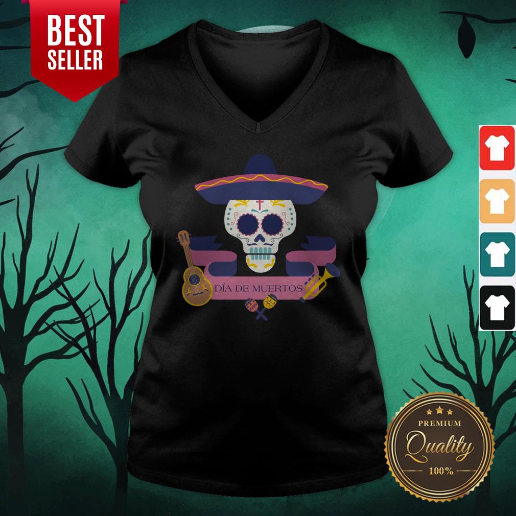 The Mexico Sugar Skull Dia De Muertos Day Of Dead Shirt