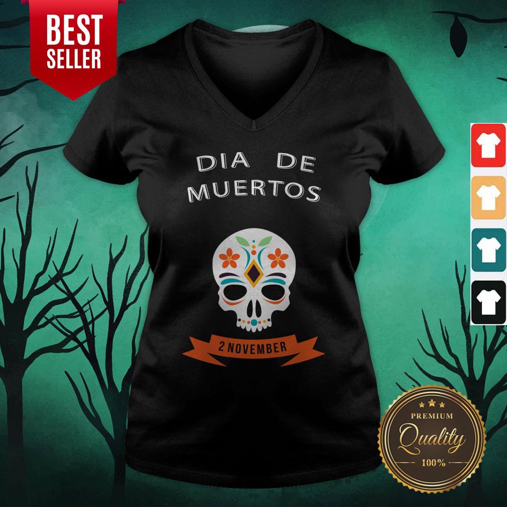 Dia De Muertos Sugar Skull 2 November Shirt