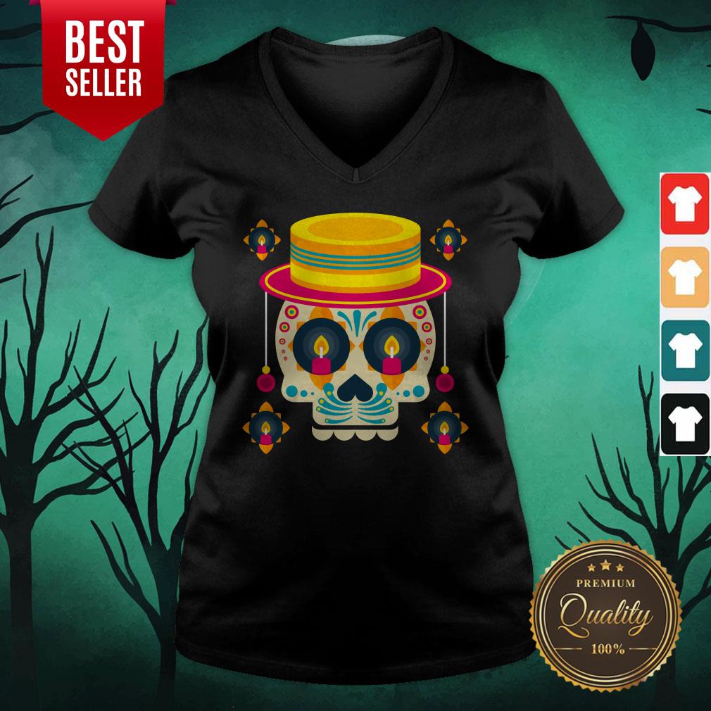 Sugar Skull Day Of The Dead Dia De Muertos Shirt