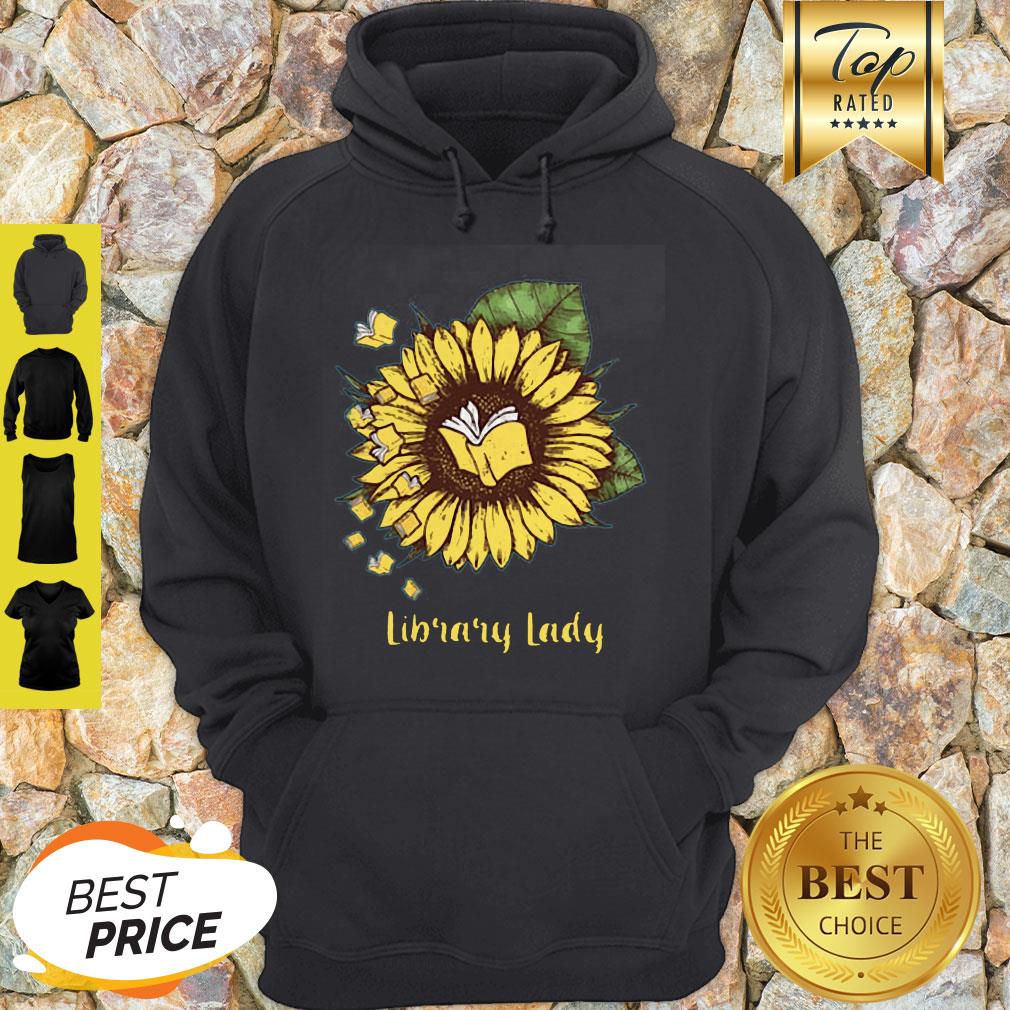 Official Sunflower Book Library Lady Shirt
