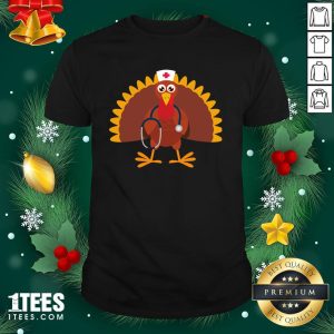 Happy Nurse Thanksgiving 2020 Turkey Wearing Mask Shirt