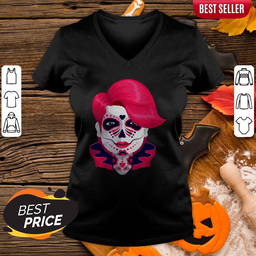 Sugar Skull Boy Dia De Muertos Day Of Dead Shirt