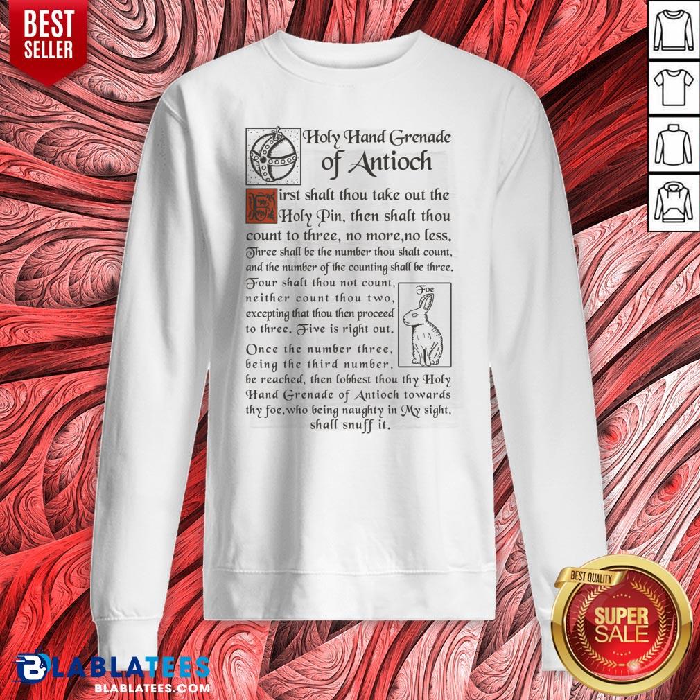 Official Holy Hand Grenade Of Antioch Shirt