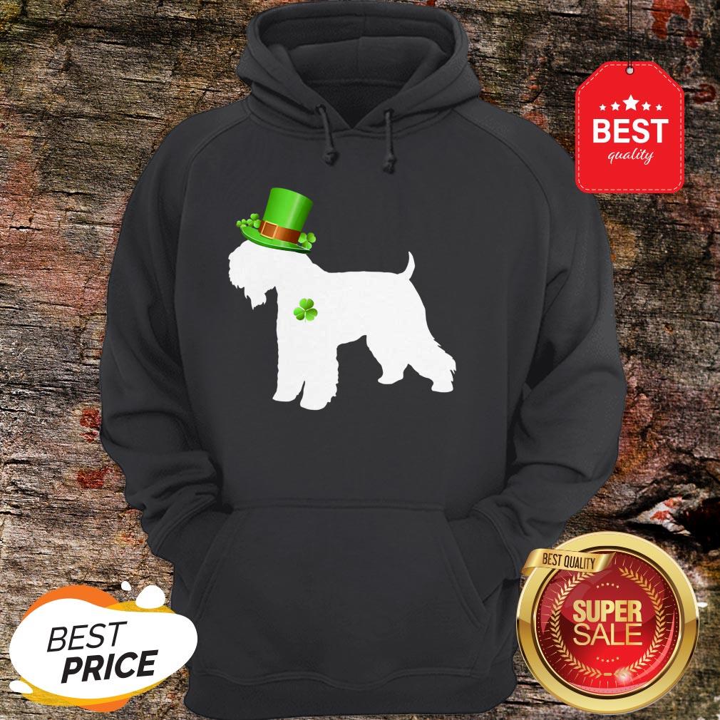 Wheaten Terriers Lucky Clover Shamrock St Patrick’s Day Gift T-Shirt