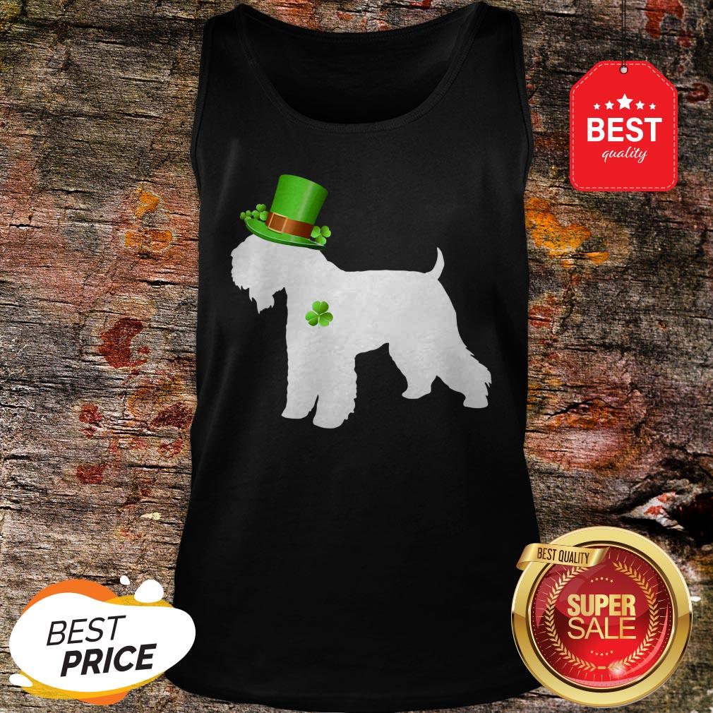 Wheaten Terriers Lucky Clover Shamrock St Patrick’s Day Gift T-Shirt