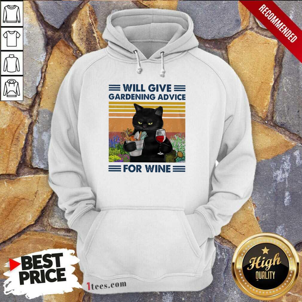 Will Give Gardening Advice Cat Vintage Shirt