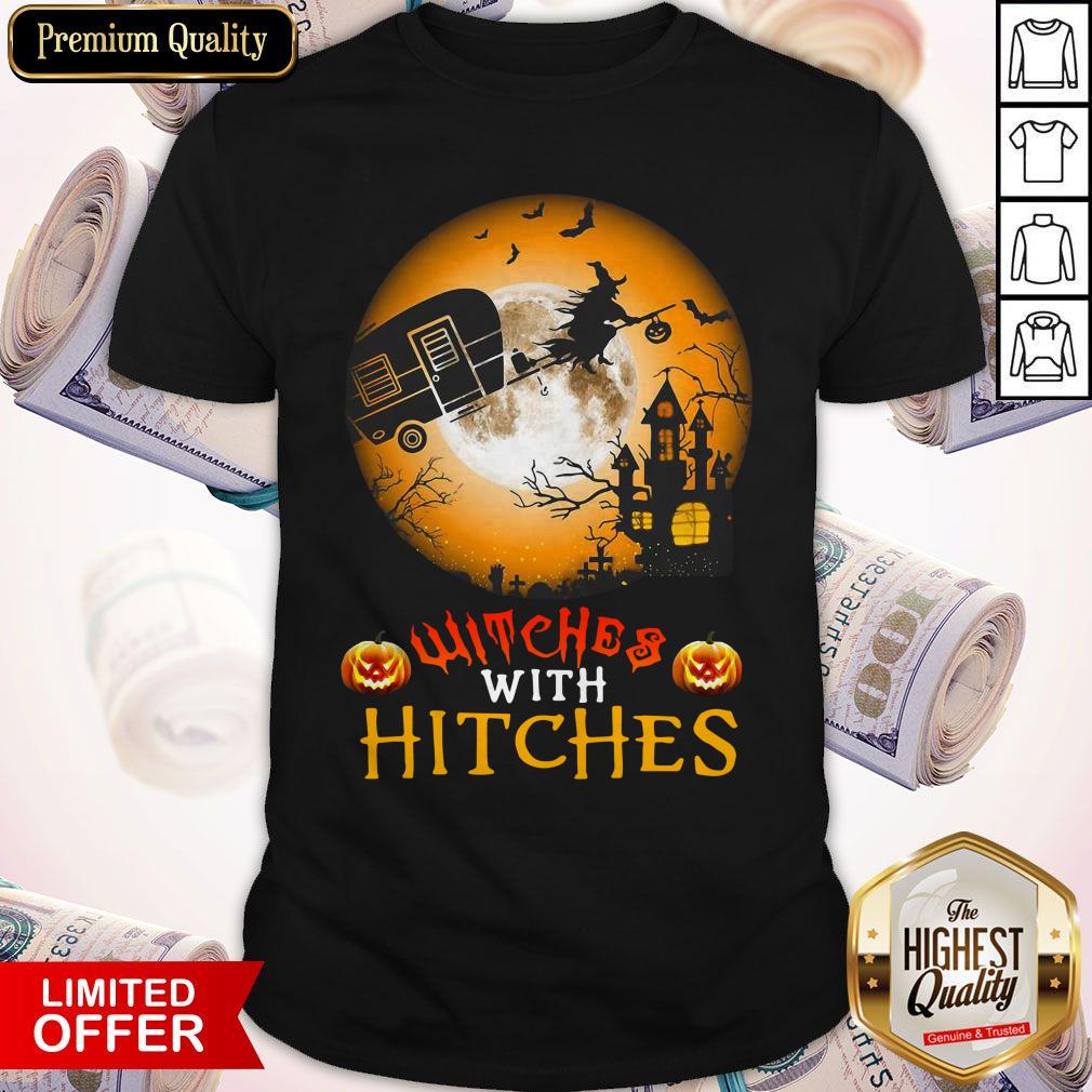 Witches With Hitches Halloween Shirt