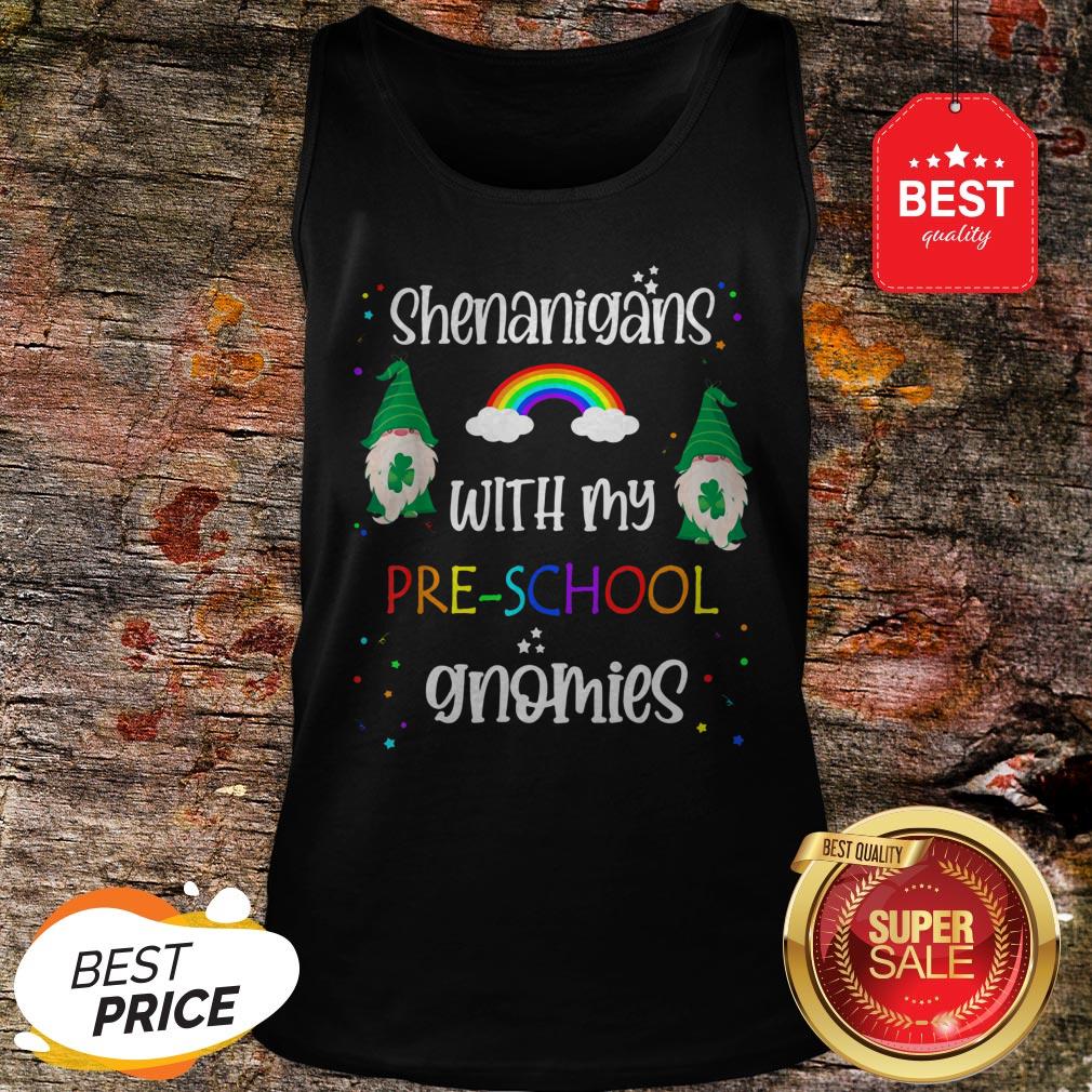 St Patrick’s Pre-School Teacher Student Cute Funny Gnomies Shirt