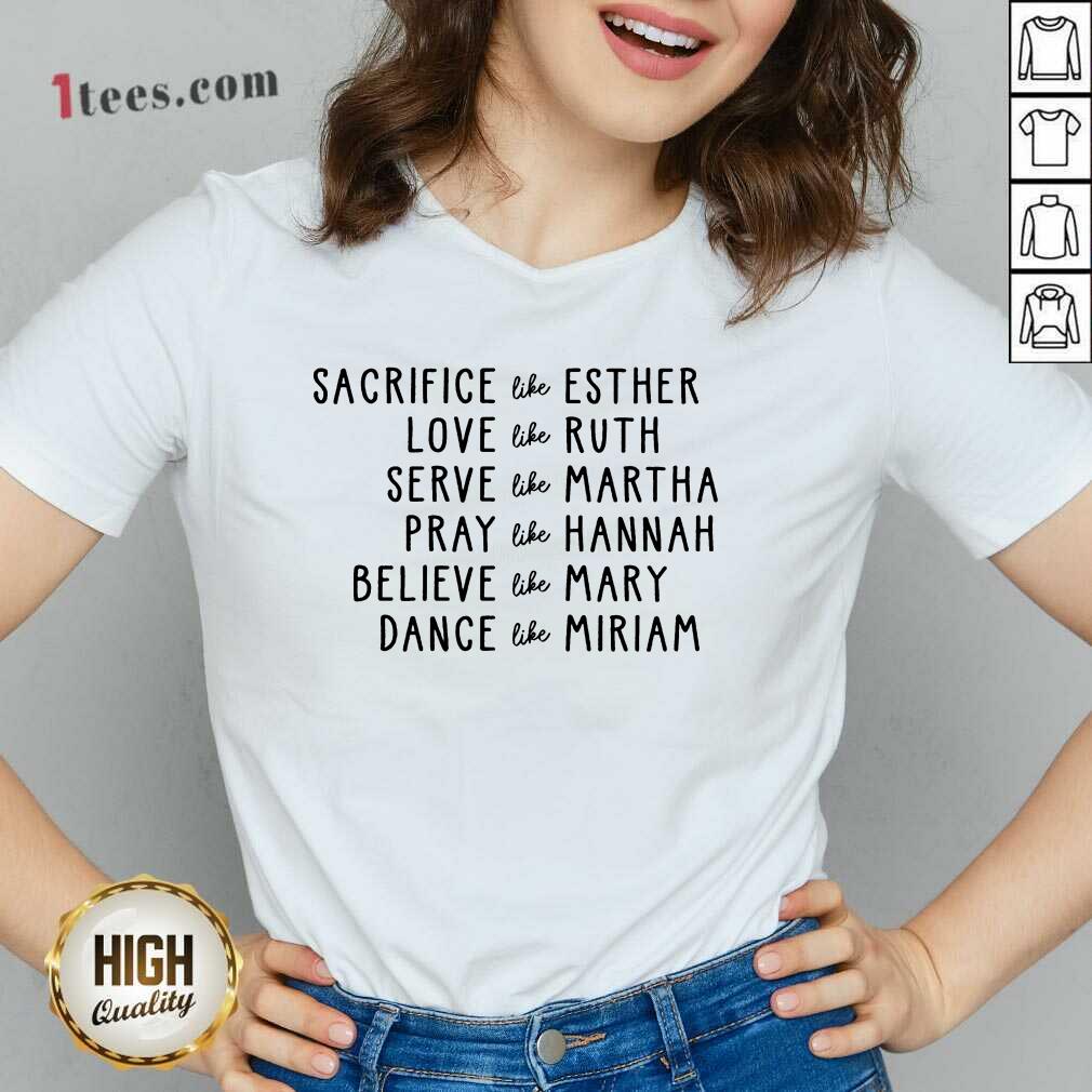 Women Of The Bible Shirt