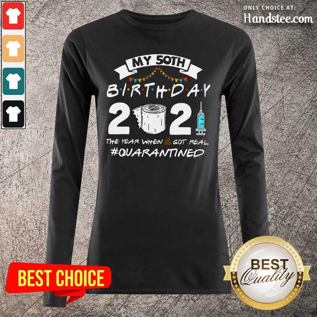 Wonderful My 50th Birthday Quarantined Shirt