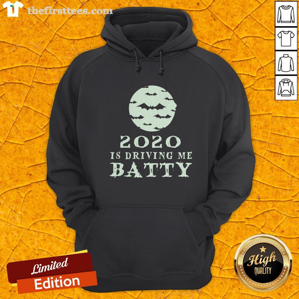Funny 2020 Is Driving Me Batty Halloween Shirt