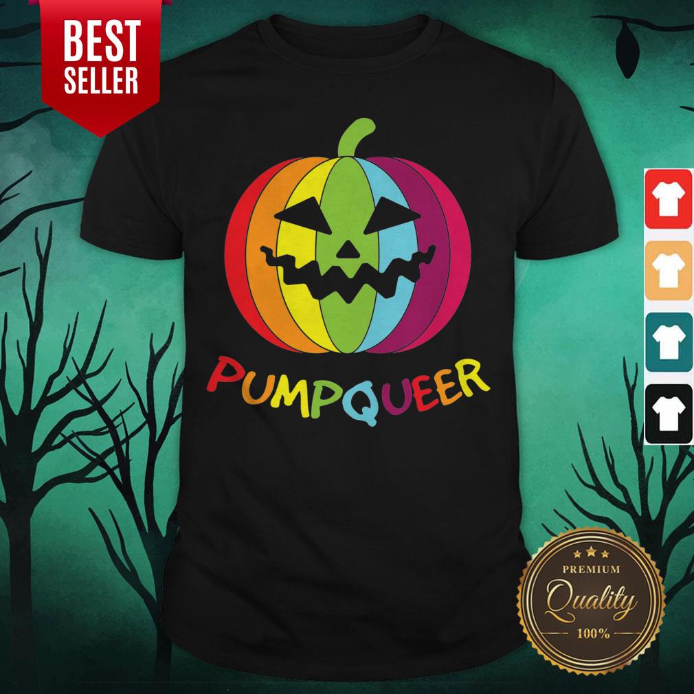 Halloween LGBT Rainbow Pumpkin Apparel Shirt