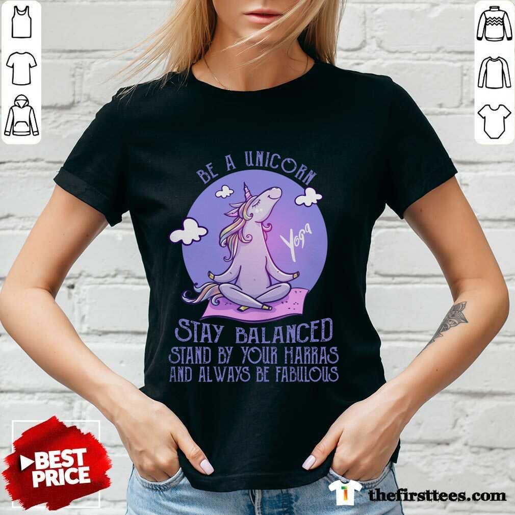 Yoga Be A Unicorn Stay Balanced Shirt