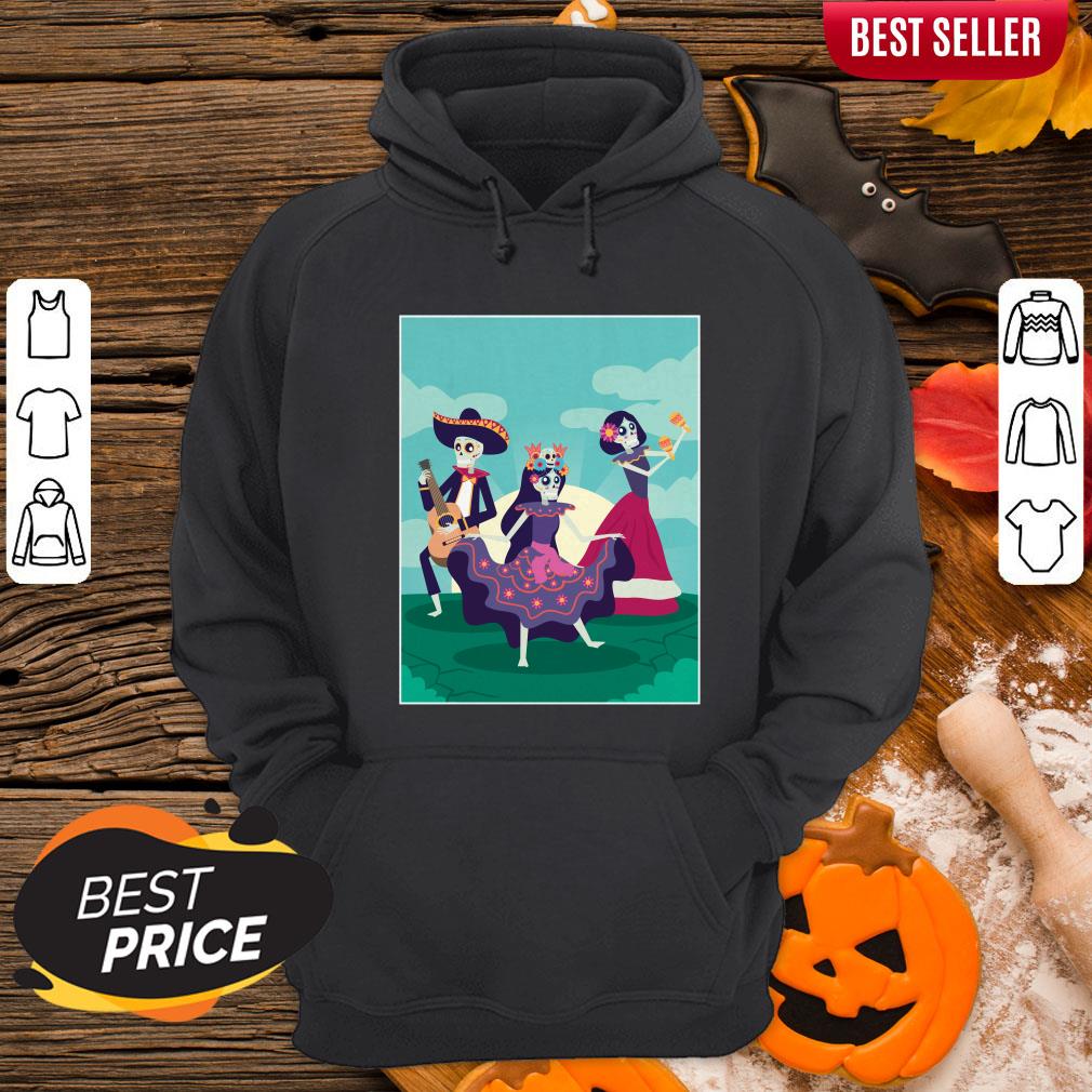 Skeletons Party Dia De Muertos Mexican Holiday Shirt