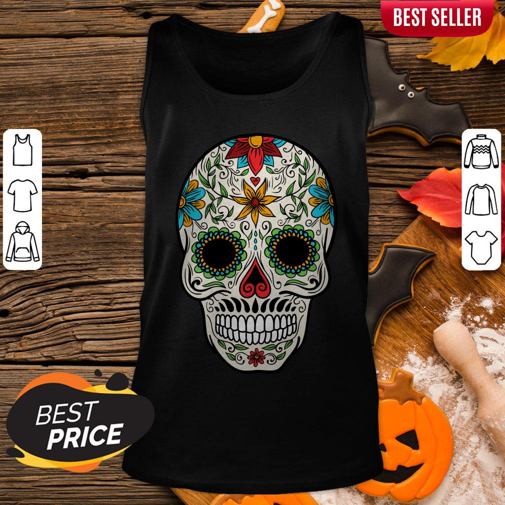 Sugar Skull Day Of The Dead Dia De Muertos Shirt