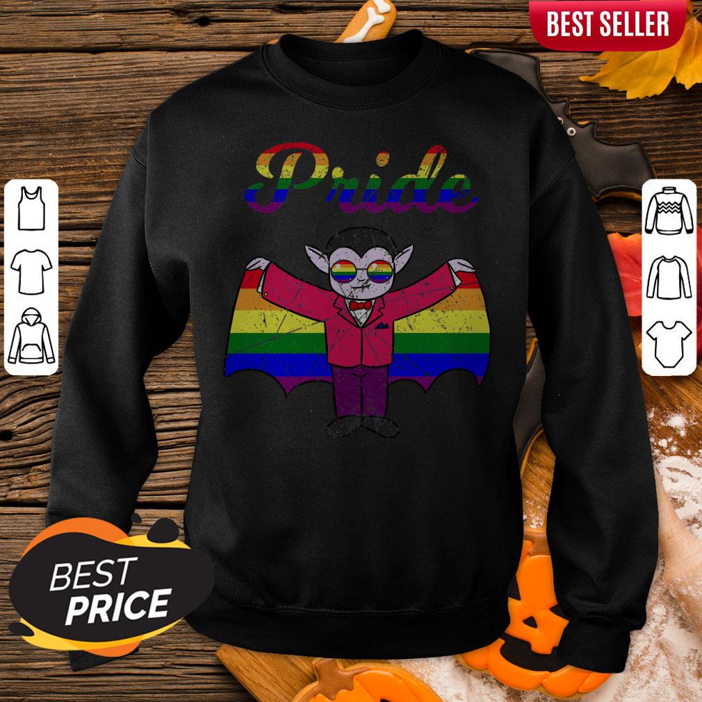Pride Vampires Rainbow LGBT Halloween Shirt