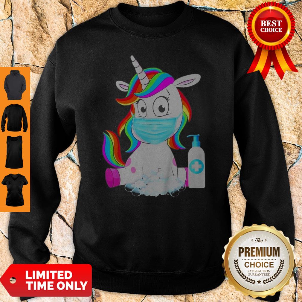 Awesome Unicorn In Quarantined Shirt