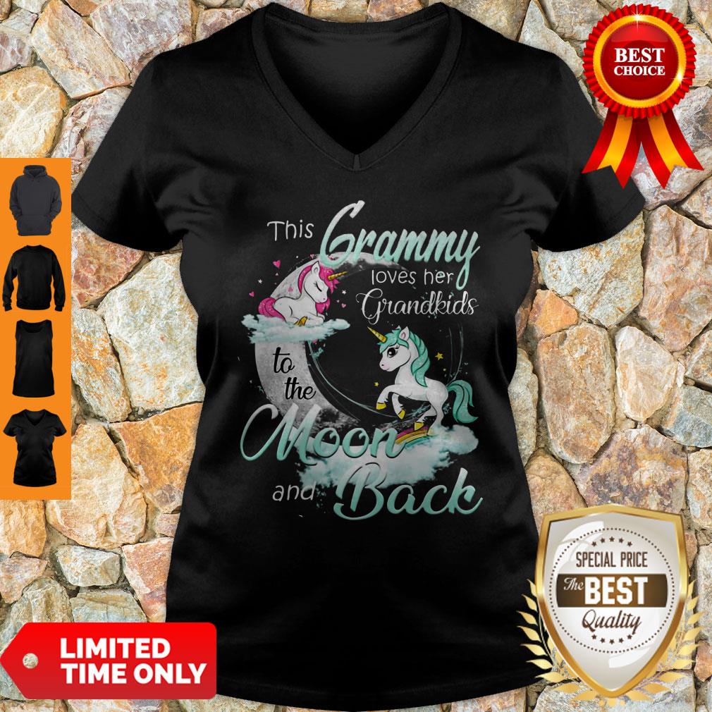 Official The Grammy Loves Her Grandkids To The Moon And Back Shirt