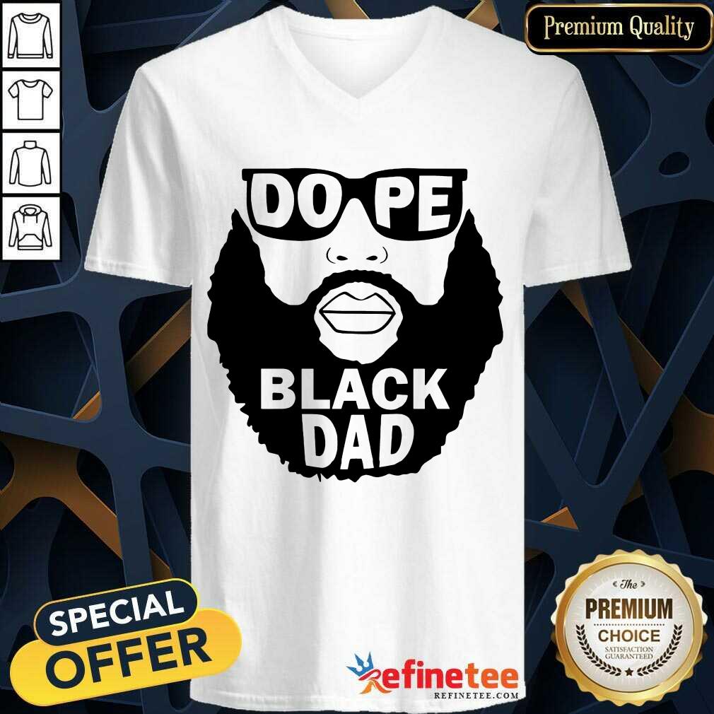 Dope Black Dad Shirt
