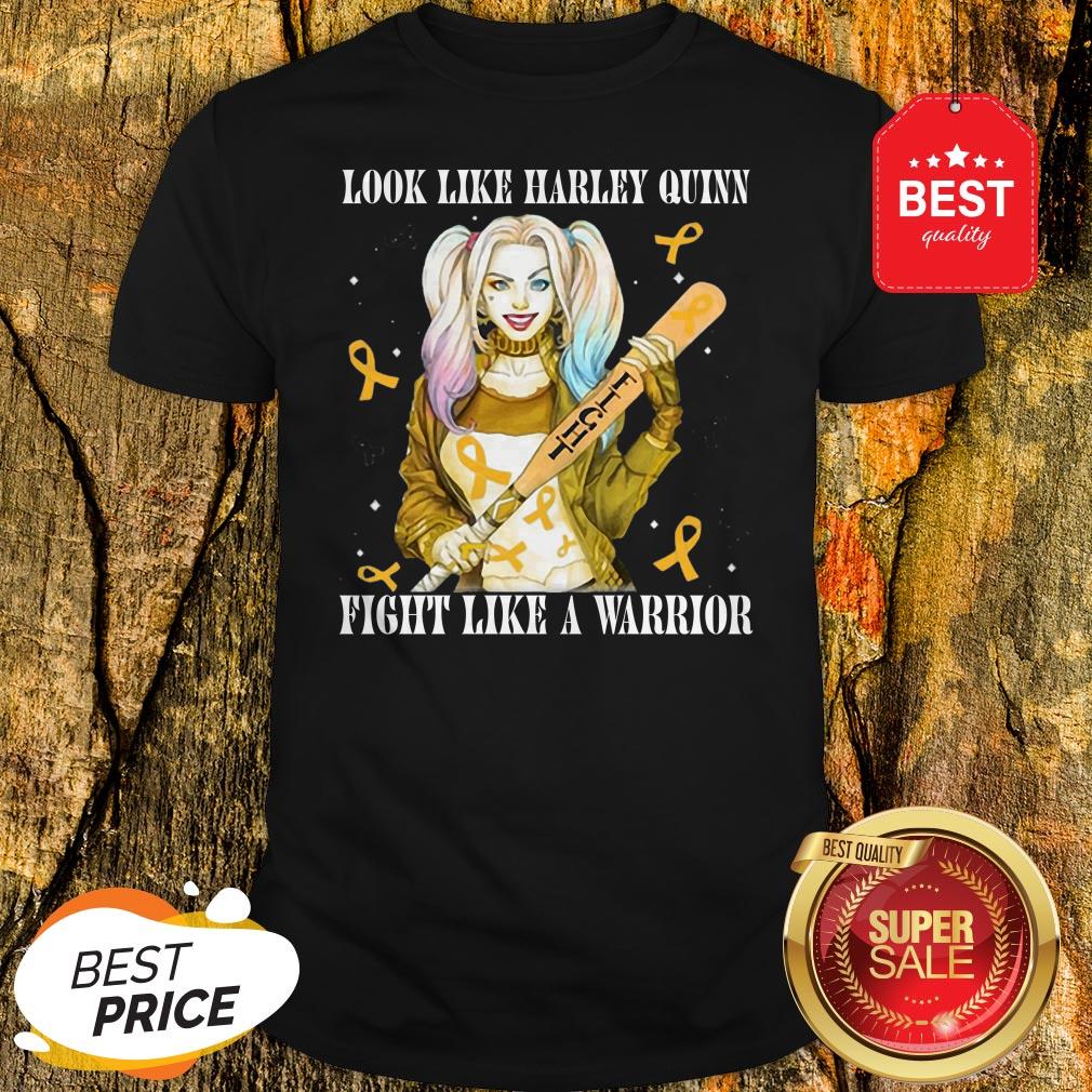 Official Look Like Harley Quinn Fight Like A Warrior Appendix Shirt