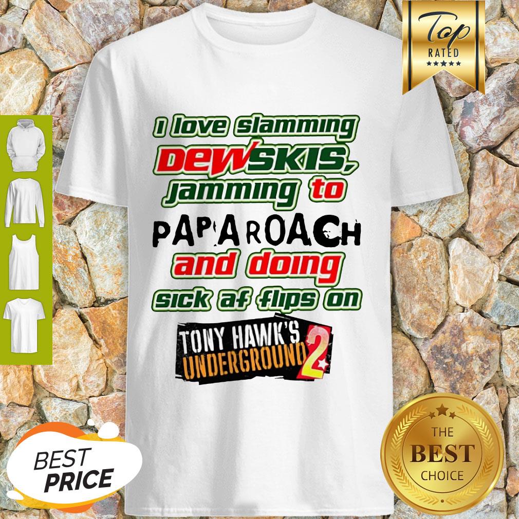 Official I Love Slamming Desk Jamming To Papa Roach Shirt