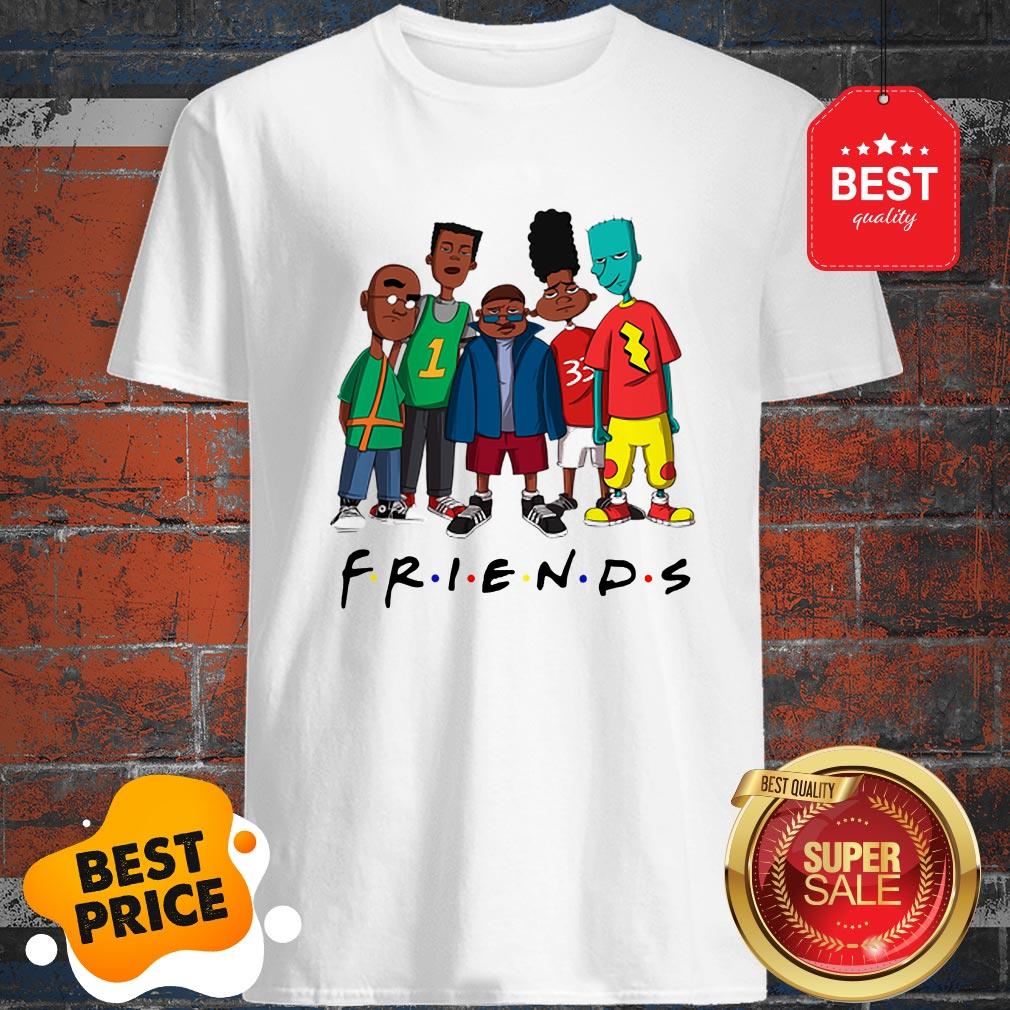 Official Friends We Are Black History Month Shirt