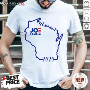 Perfect 2020 Joe Biden And Kamala Harris Win Wisconsin Shirt