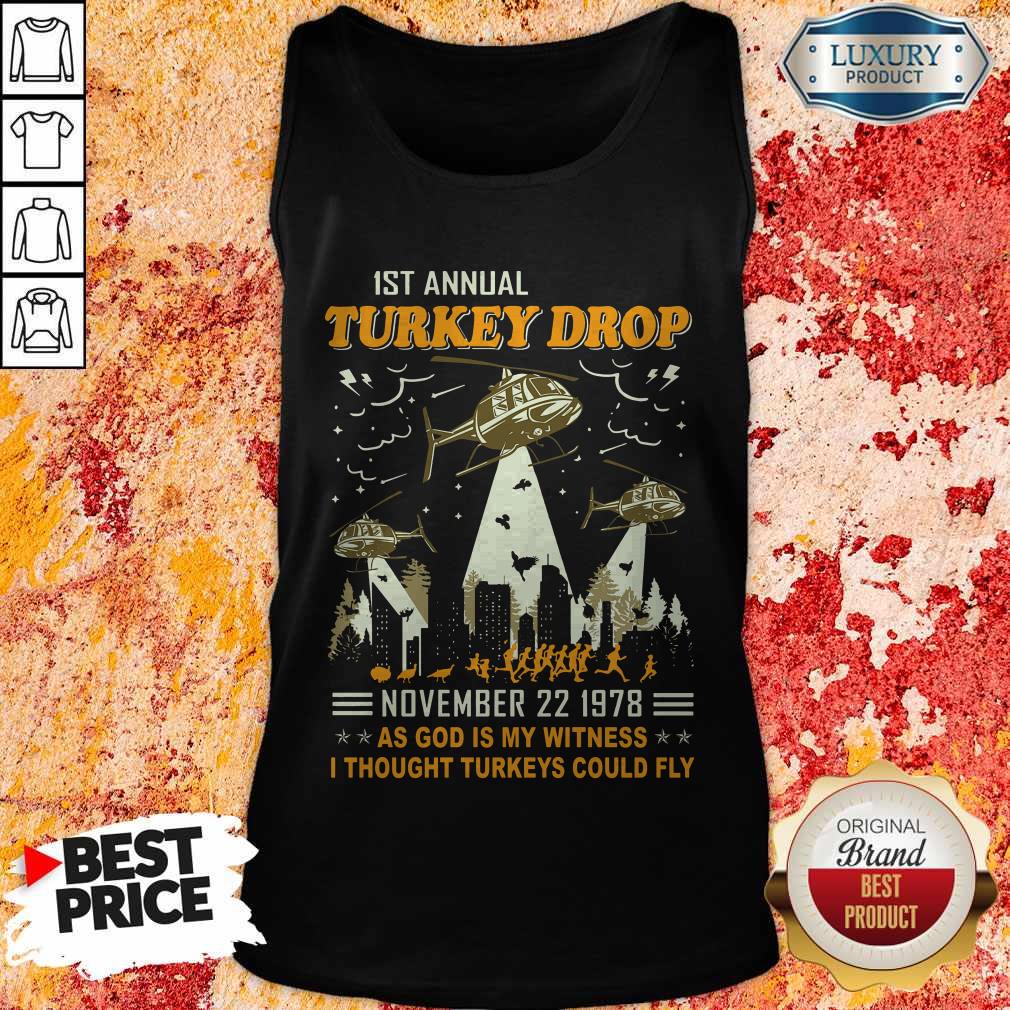 1st Annual Turkey Drop November 22 1978 Shirt