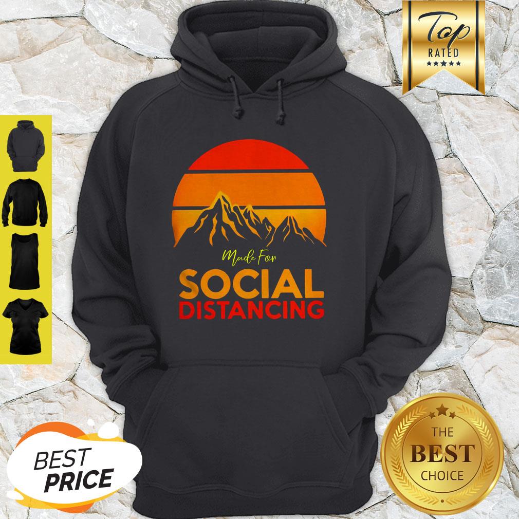Official Made For Social Distancing Sunset Shirt
