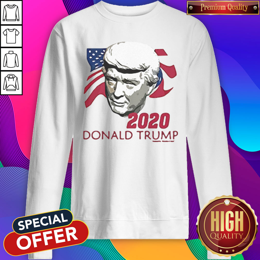 2020 Donald Trump American Flag Independence Day Shirt