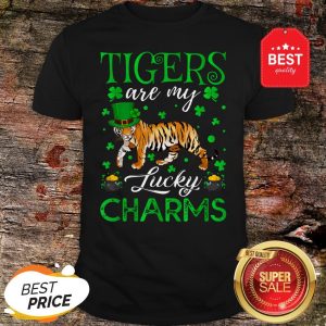 Official Tigers Are My Lucky Charms Tiger St. Patrick’s Day Shirt