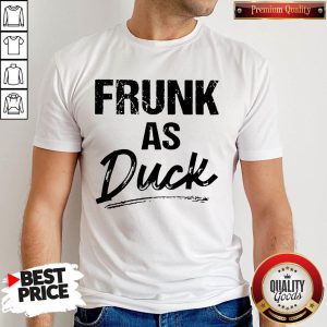 Official Back Drunk As Duck Shirt