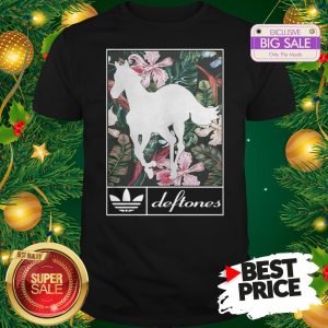 Wonderful Adidas Deftones Horse Floral Shirt