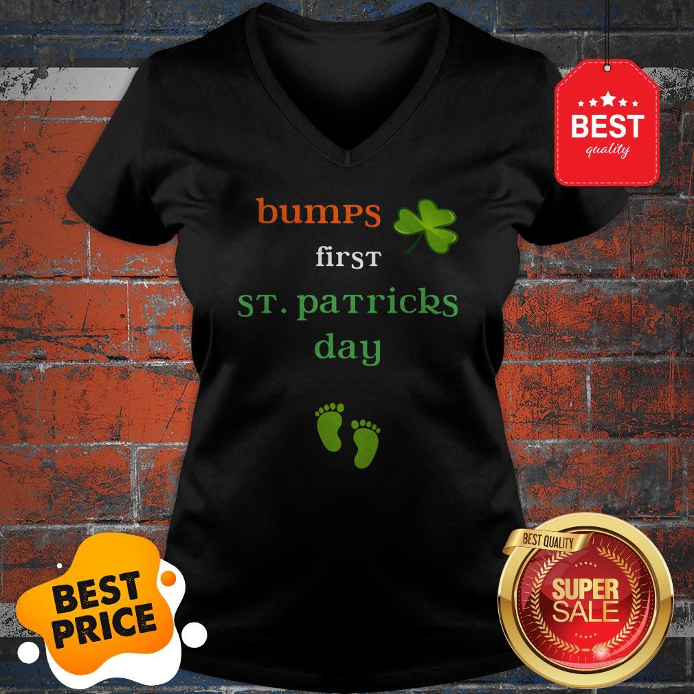 Baby’s First St Patricks Day Pregnancy Announcement Tee Shirt
