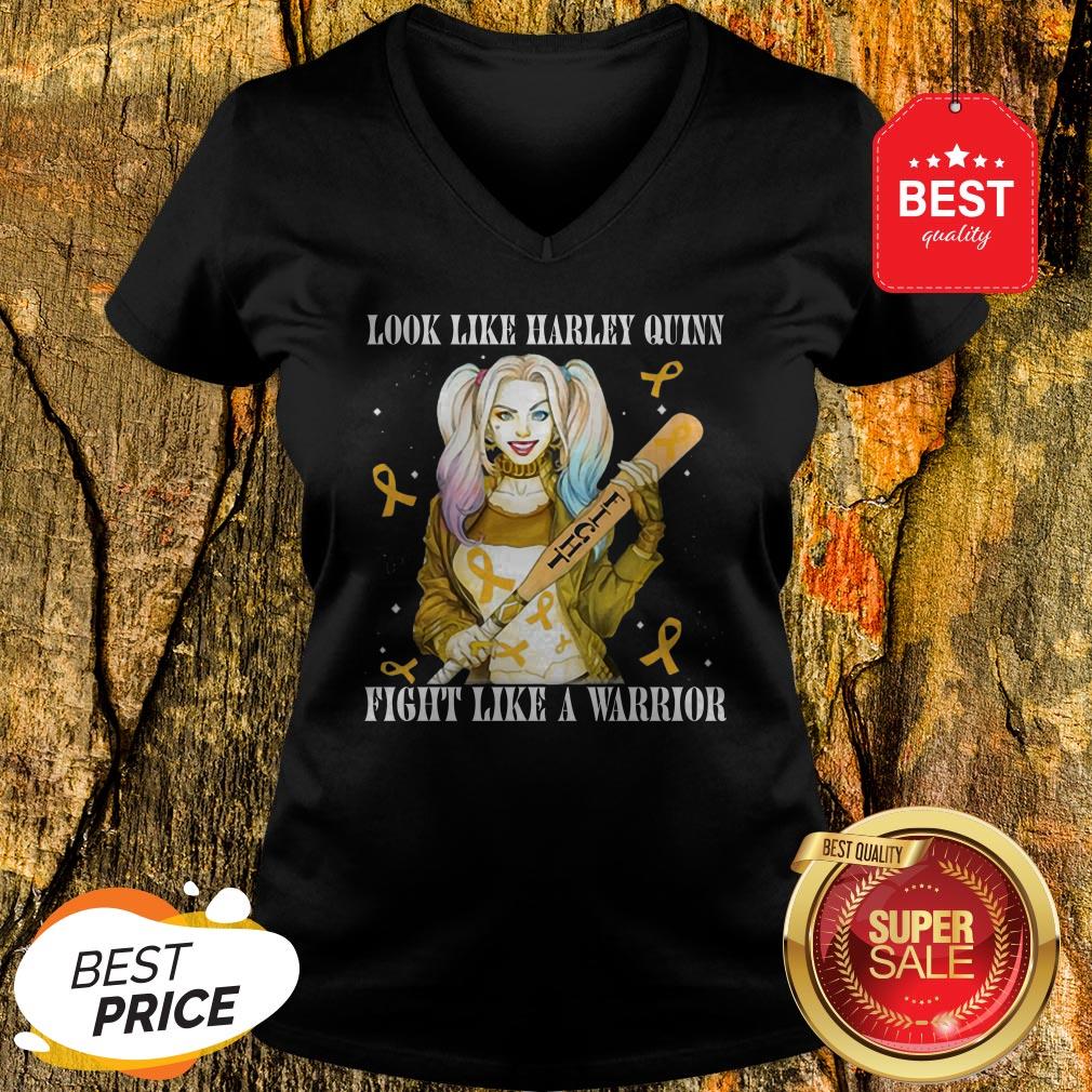 Official Look Like Harley Quinn Fight Like A Warrior Appendix Shirt