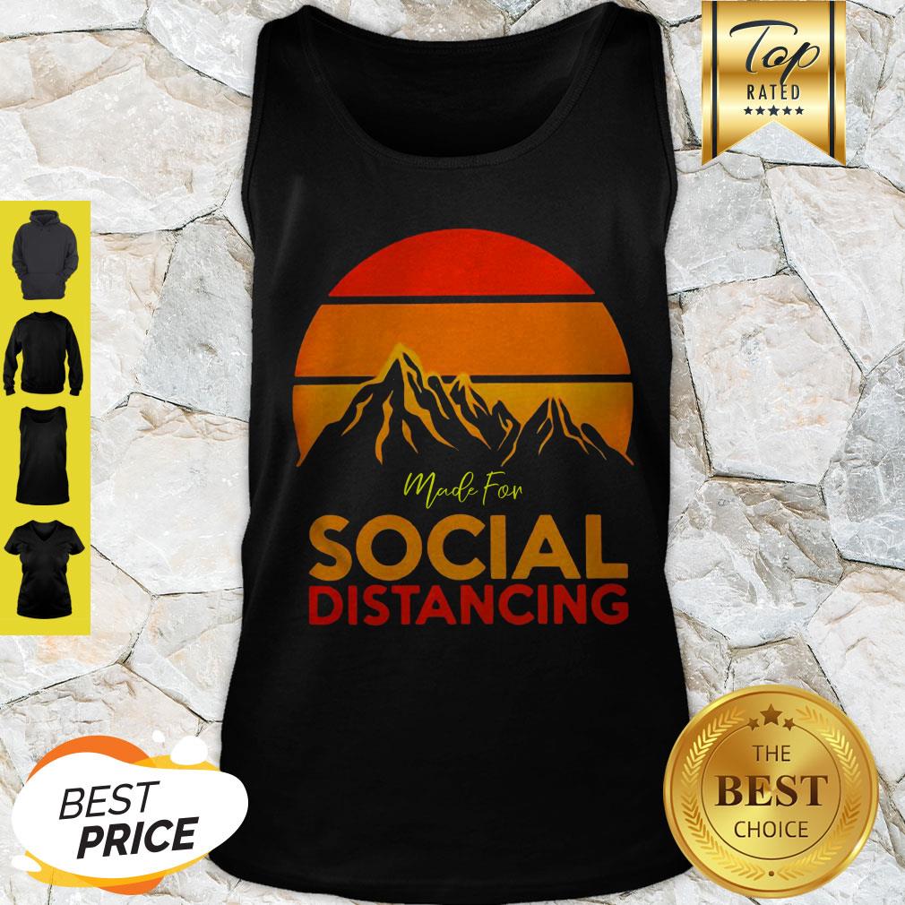 Official Made For Social Distancing Sunset Shirt
