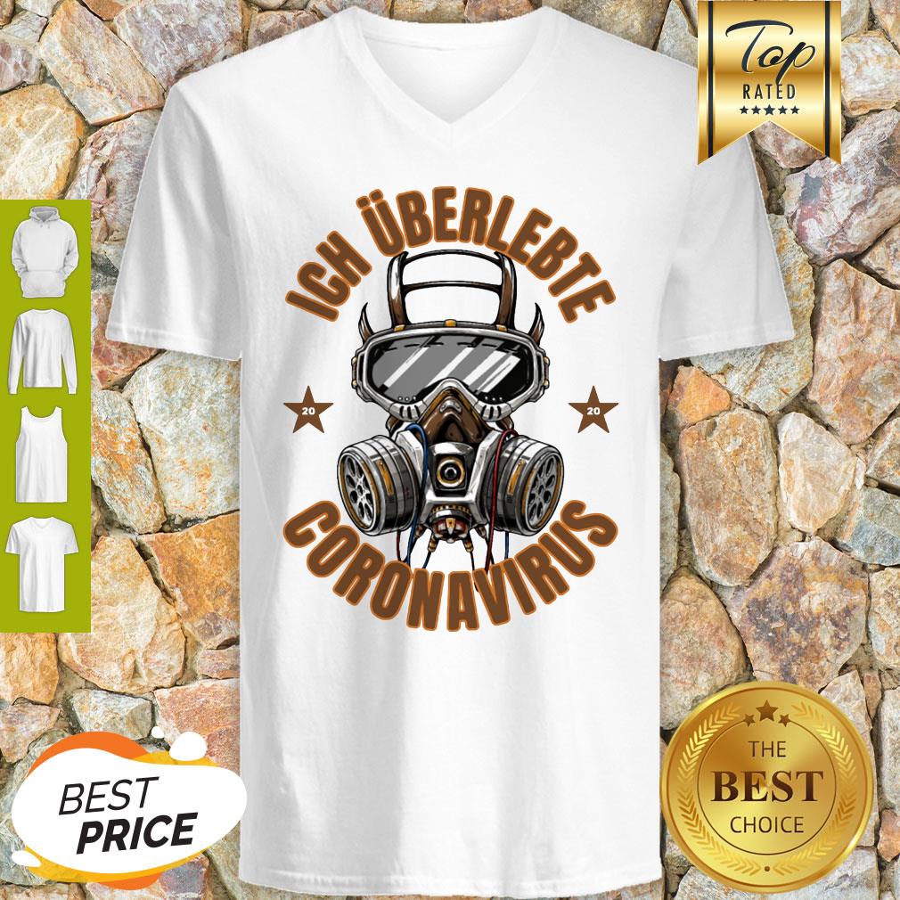 Official Ich Überlebte Coronavirus Covid 19 Shirt