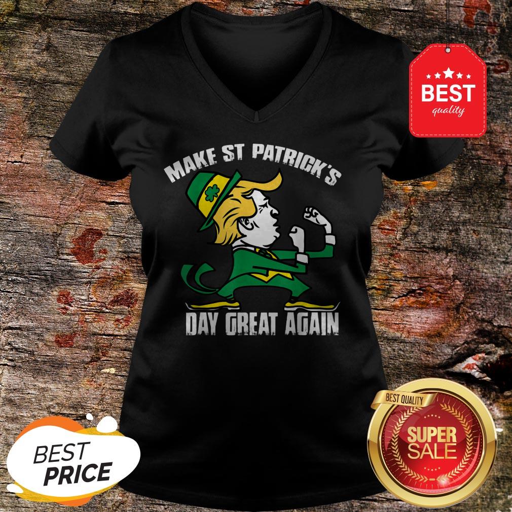 Official Trump Make St Patricks Day Great Again Shirt