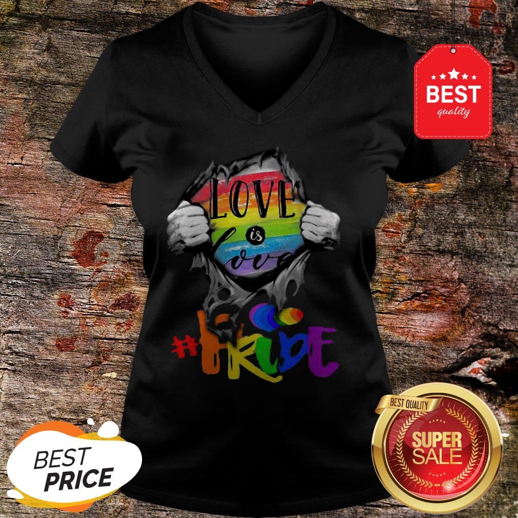 Official LGBT Love Is Love #Pride Blood Inside Me Shirt