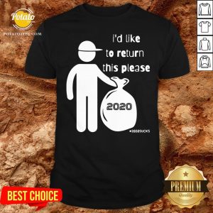 Happy I’d Like To Return This Please 2020 Shirt
