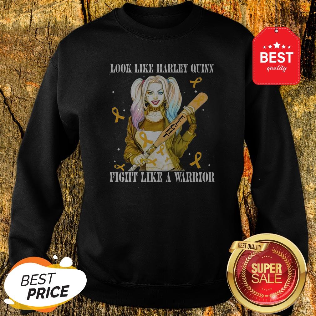 Official Look Like Harley Quinn Fight Like A Warrior Appendix Shirt