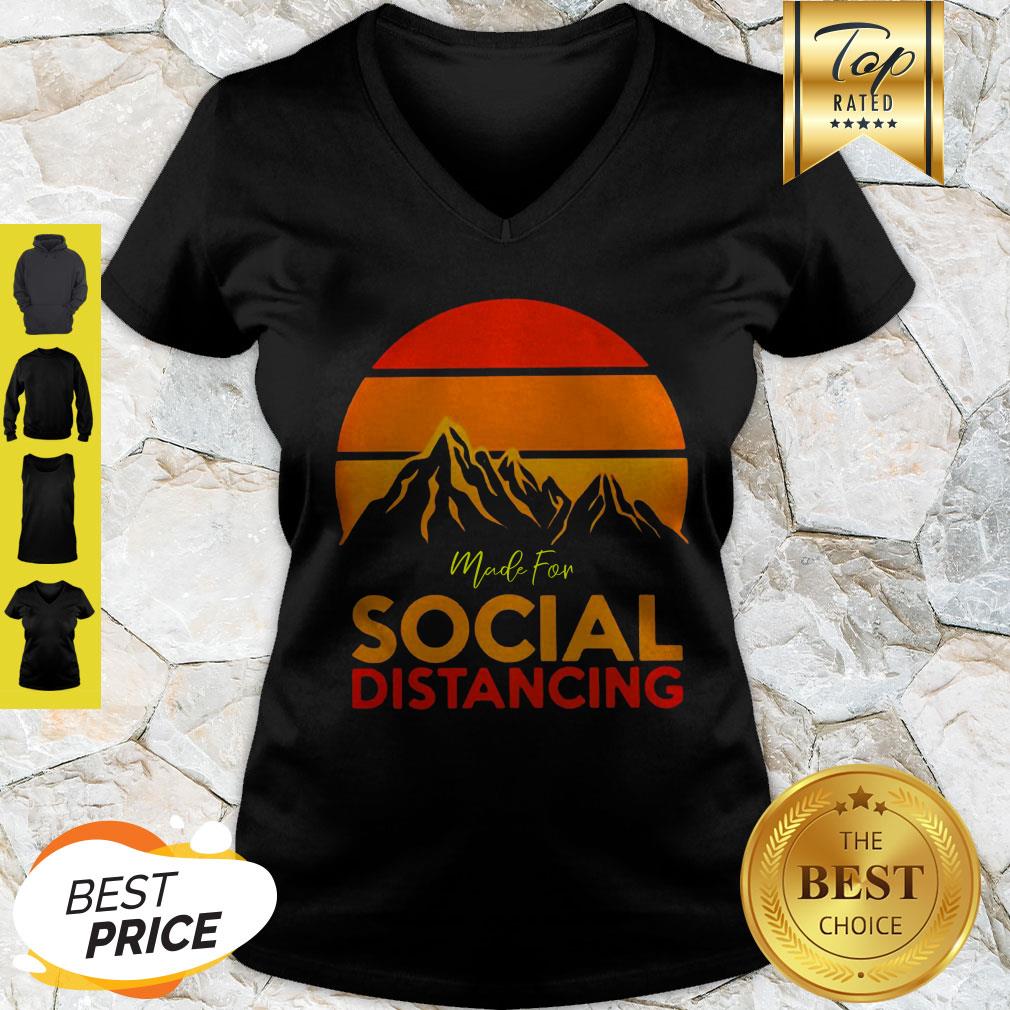 Official Made For Social Distancing Sunset Shirt