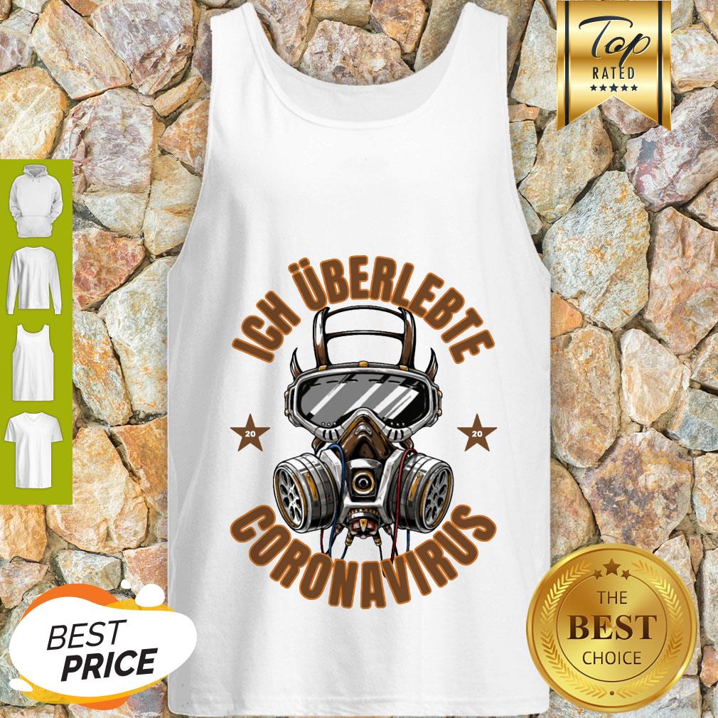 Official Ich Überlebte Coronavirus Covid 19 Shirt